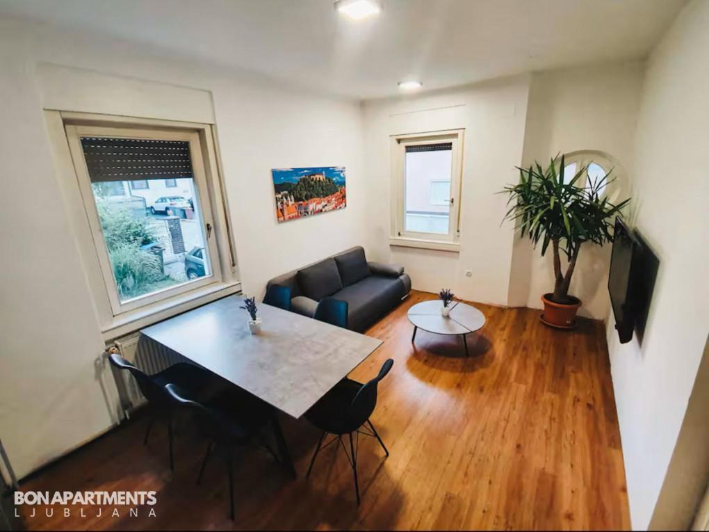 Huge Bbq Garden 2, Spacious Flat, Ac, Free Parking 2 Appartement Ljubljana