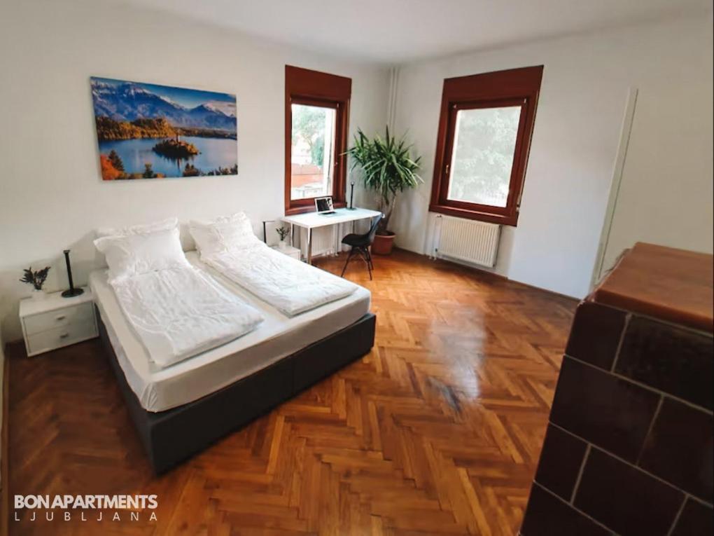 Huge Bbq Garden 2, Spacious Flat, Ac, Free Parking 2 * Ljubljana